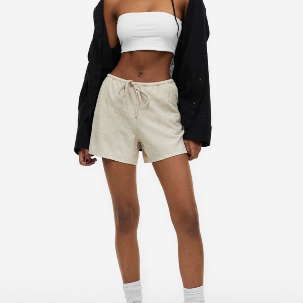 H&M Linen Blend Short